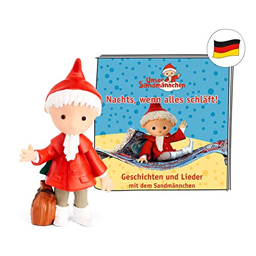 tonies Hörfiguren für Toniebox, Unser Sandmännchen – Nachts, wenn Alles schläft, Hörspiel mit Liedern für Kinder ab 3 Jahren, Spielzeit ca. 57 Minuten tonies Hörfiguren für Toniebox, Unser Sandmännchen – Nachts, wenn Alles schläft, Hörspiel mit Liedern für Kinder ab 3 Jahren, Spielzeit ca. 57 Minuten von tonies