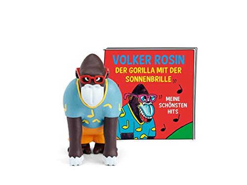 tonies Hörfiguren für Toniebox, Volker Rosin – Der Gorilla mit der Sonnenbrille, Kinderlieder für Kinder ab 3 Jahren, Spielzeit ca. 53 Minuten von tonies