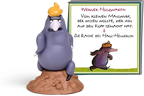 tonies Hörfiguren für Toniebox, Vom kleinen Maulwurf, der wissen wollte, wer ihm auf den Kopf gemacht hat/Die Rache des Hans-Heinerich, Hörspiel mit Liedern für Kinder ab 4 Jahren, ca. 72 Minuten tonies Hörfiguren für Toniebox, Vom kleinen Maulwurf, der wissen wollte, wer ihm auf den Kopf gemacht hat/Die Rache des Hans-Heinerich, Hörspiel mit Liedern für Kinder ab 4 Jahren, ca. 72 Minuten von tonies