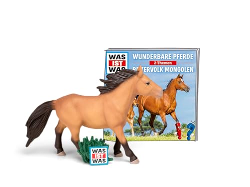 tonies Hörfiguren für Toniebox, was IST was – Wunderbare Pferde/Reitervolk Mongolen, Wissens-Hörspiel für Kinder ab 6 Jahren, Spielzeit ca. 79 Minuten von tonies