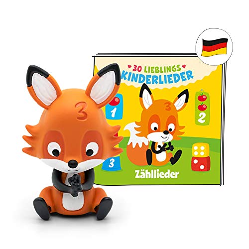 tonies Hörfiguren für Toniebox: 30 Lieblings ZÄHLLIEDER Figur - ca 70 Min. Spieldauer - ab 3 Jahre - DEUTSCH von tonies