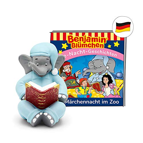 tonies Hörfiguren für Toniebox, Benjamin Blümchen – Die Märchennacht im Zoo, Hörspiel mit Gute-Nacht-Geschichten für Kinder ab 3 Jahren, Spielzeit ca. 44 Minuten von tonies