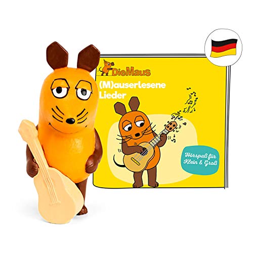 tonies Hörfiguren für Toniebox: Maus (M) auserlesene Lieder - 17 Kinderlieder Figur - ca. 40 Min. - ab 3 Jahre - DEUTSCH von tonies
