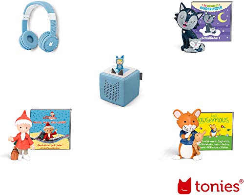 tonies Starterset Hellblau mit Kreativ inkl. Lauscher, DREI Hörfiguren und Sammelheft tonies Starterset Hellblau mit Kreativ inkl. Lauscher, DREI Hörfiguren und Sammelheft von tonies