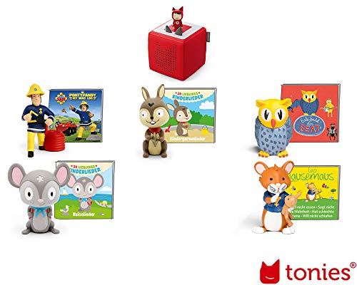 tonies Starterset Rot mit Kreativ inkl. fünf Hörfiguren und Sammelheft tonies Starterset Rot mit Kreativ inkl. fünf Hörfiguren und Sammelheft von tonies