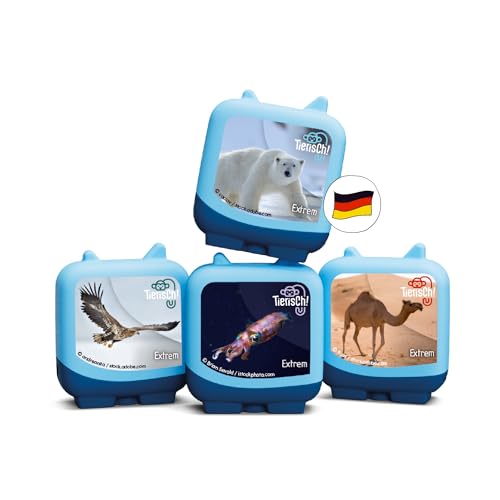 Tonies Clever Tonie 4er Set Tierisch! Extrem, Wissens-Hörspiel für Kinder ab 5 Jahren, Spielzeit ca. 120 Minuten Tonies Clever Tonie 4er Set Tierisch! Extrem, Wissens-Hörspiel für Kinder ab 5 Jahren, Spielzeit ca. 120 Minuten von tonies