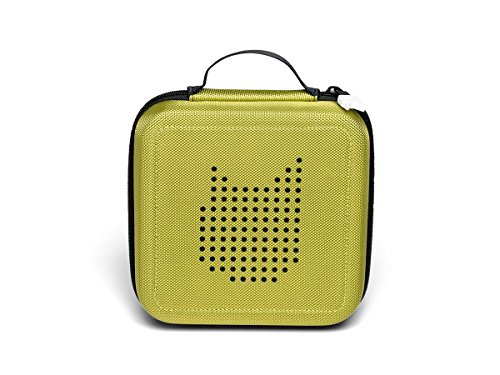 tonies Transporter, Travel Case Audio Charaktere, Hartschalenkoffer für bis zu 20 Figuren zur Verwendung mit Ihrem Toniebox tragbaren Lautsprecher (separat erhältlich), ab 3 Jahren, Farbe: grün von tonies