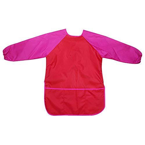tooloflife Malschürze Kinder, S/M/L Wasserdicht Kinder Malkittel Mädchen/Junge, 4 Farben Bastelschürze Kinder mit Ärmeln und 3 Taschen für Schule Kunst Malerei, Kochen tooloflife Malschürze Kinder, S/M/L Wasserdicht Kinder Malkittel Mädchen/Junge, 4 Farben Bastelschürze Kinder mit Ärmeln und 3 Taschen für Schule Kunst Malerei, Kochen von tooloflife
