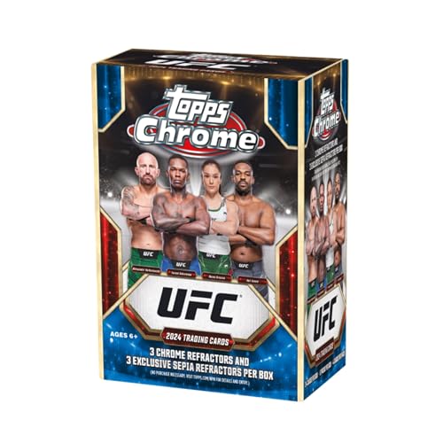 2024 topps chrome UFC Vorteilsbox von Topps Chrome