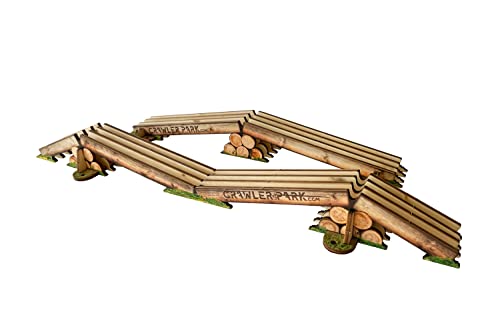 Hindernis 1/24 Brücke Überquerung für RC Crawler Park Schaltung Hindernis 1/24 Brücke Überquerung für RC Crawler Park Schaltung von toyswd