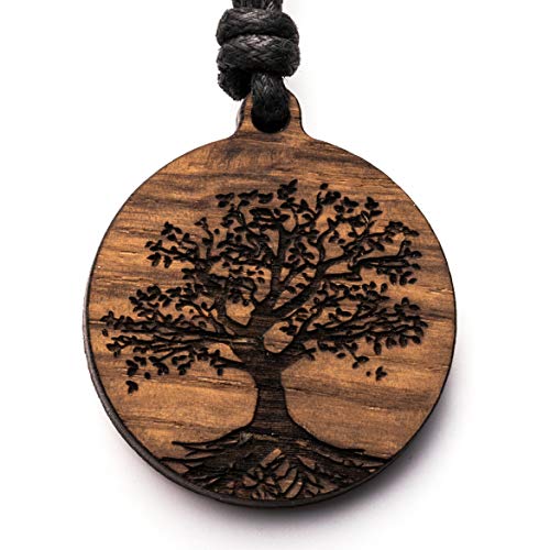 treeforce Baum des Lebens, Lebensbaum, Holzkette, Halskette, Schlüsselanhänger oder Auto- Anhänger 3 in 1 DIY Schmuck, Handmade, nachhaltig und vegan aus Holz treeforce Baum des Lebens, Lebensbaum, Holzkette, Halskette, Schlüsselanhänger oder Auto- Anhänger 3 in 1 DIY Schmuck, Handmade, nachhaltig und vegan aus Holz von treeforce