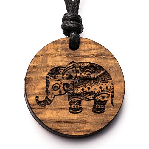 treeforce Indischer Elefant, Ganesha, Holzkette, Halskette, Schlüsselanhänger oder Auto- Anhänger 3 in 1 DIY Schmuck, Handmade, nachhaltig und vegan aus Holz treeforce Indischer Elefant, Ganesha, Holzkette, Halskette, Schlüsselanhänger oder Auto- Anhänger 3 in 1 DIY Schmuck, Handmade, nachhaltig und vegan aus Holz von treeforce