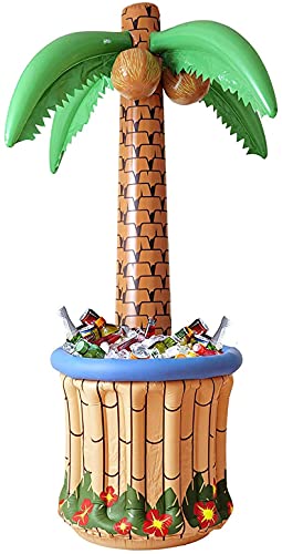 trendmile Premium Palme mit aufblasbarem Kühlgerät 182 cm Höhe u Circa 64 cm Durchmesser, Beachparty, Mottoparty, Getränkekühler, Flaschenkühler, Kühlgerät trendmile Premium Palme mit aufblasbarem Kühlgerät 182 cm Höhe u Circa 64 cm Durchmesser, Beachparty, Mottoparty, Getränkekühler, Flaschenkühler, Kühlgerät von trendmile