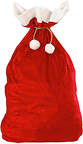 trendmile Premium Weihnachtssack aus Samt 60 x 100 cm, rot-weiß, Nikolaus, Beutel, Accessoire,Weihnachten trendmile Premium Weihnachtssack aus Samt 60 x 100 cm, rot-weiß, Nikolaus, Beutel, Accessoire,Weihnachten von trendmile