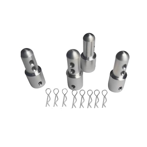 tuwiwol RC Body Post Clips Shell Halter Halterung für 1/14 MJX Hyper Go 14301 Premium Aluminiumlegierung RC Body Post Clips Shell tuwiwol RC Body Post Clips Shell Halter Halterung für 1/14 MJX Hyper Go 14301 Premium Aluminiumlegierung RC Body Post Clips Shell von tuwiwol