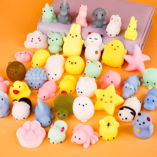 twoonto Mini Squishy Pack, Soft Mochi Squishy Toys 40 Pcs Moji Fidget Toy, Kawaii Tier Squishies Partytüten Füllstoff Stressabbau Spielzeug für Kinder Erwachsene Weihnachten Geburtstagsgeschenk twoonto Mini Squishy Pack, Soft Mochi Squishy Toys 40 Pcs Moji Fidget Toy, Kawaii Tier Squishies Partytüten Füllstoff Stressabbau Spielzeug für Kinder Erwachsene Weihnachten Geburtstagsgeschenk von twoonto