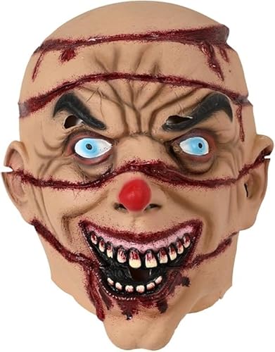 tylxayoxa Latexmaske, Unisex-Kostüm-Gesichtsabdeckung Mit Realistischem Bluteffekt Und Atmungsaktivem Design 7,87 X, 11,81 Zoll, Kreative Kopfbedeckung tylxayoxa Latexmaske, Unisex-Kostüm-Gesichtsabdeckung Mit Realistischem Bluteffekt Und Atmungsaktivem Design 7,87 X, 11,81 Zoll, Kreative Kopfbedeckung von tylxayoxa