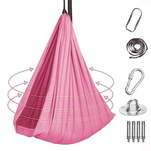 tylxayoxa Sensorische Socken Für Kinder Mit Autismus, Sensorische Socken Für Dynamische Bewegung, Sensorische Ganzkörpersocken Für Kinder, Autismus-Produkte(Pink,150x280CM/59x110in) von tylxayoxa