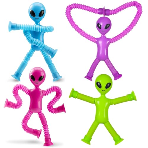 4 Stück Saugnapf Spielzeug Kinder Alien Pop Tubes für Kinder Reduzierter Druck Sensorisches Spielzeug Cartoon Teleskopspielzeug Pädagogische Lernspielzeuge Geeignet für Kinder und Erwachsene 4 Stück Saugnapf Spielzeug Kinder Alien Pop Tubes für Kinder Reduzierter Druck Sensorisches Spielzeug Cartoon Teleskopspielzeug Pädagogische Lernspielzeuge Geeignet für Kinder und Erwachsene von tyokas
