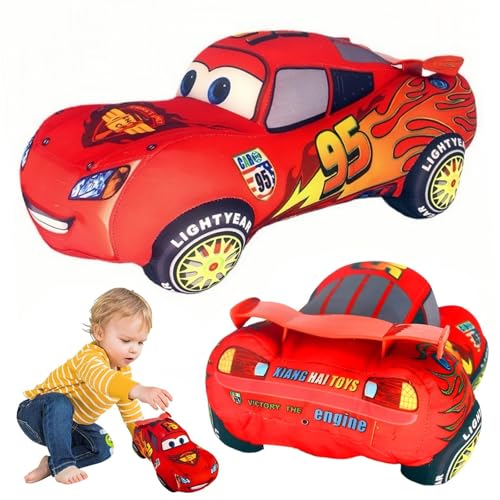 tyokas Auto Plüschtiere Blitz Plüschtier Cars Kuscheltie Kinderspielzeug 25CM Karikatur Auto Rennfahrer Plüschpuppe Perfekt für Kinder zum Spielen, Sammeln und Kuscheln tyokas Auto Plüschtiere Blitz Plüschtier Cars Kuscheltie Kinderspielzeug 25CM Karikatur Auto Rennfahrer Plüschpuppe Perfekt für Kinder zum Spielen, Sammeln und Kuscheln von tyokas