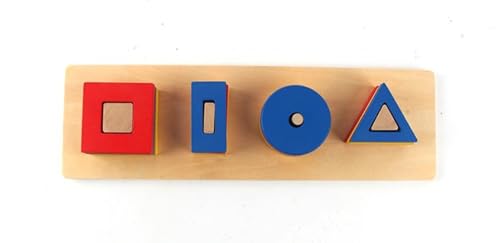 tysdyzgs Geometrische Montessori-Formen, Farberkennung für Kinder Interaktive Eltern-Kind-Früherziehung von tysdyzgs