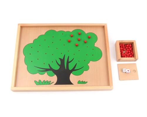tysdyzgs Montessori, Apfel, Zählspielzeug, Matheunterricht für Kinder, AIDS, Hand-Auge-Koordination, Eltern-Kind-Interaktion, tysdyzgs Montessori, Apfel, Zählspielzeug, Matheunterricht für Kinder, AIDS, Hand-Auge-Koordination, Eltern-Kind-Interaktion, von tysdyzgs