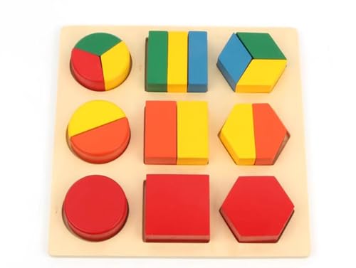 tysdyzgs Montessori Geometrische Puzzles, Formerkennung für Kinder Unterricht AIDS Eltern-Kind-Interaktion tysdyzgs Montessori Geometrische Puzzles, Formerkennung für Kinder Unterricht AIDS Eltern-Kind-Interaktion von tysdyzgs