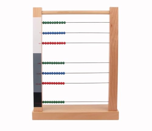 tysdyzgs Montessori Kleiner Rechenständer, Kinder-Abakus-Zähler-Rechenstab-Lernspielzeug,Big tysdyzgs Montessori Kleiner Rechenständer, Kinder-Abakus-Zähler-Rechenstab-Lernspielzeug,Big von tysdyzgs