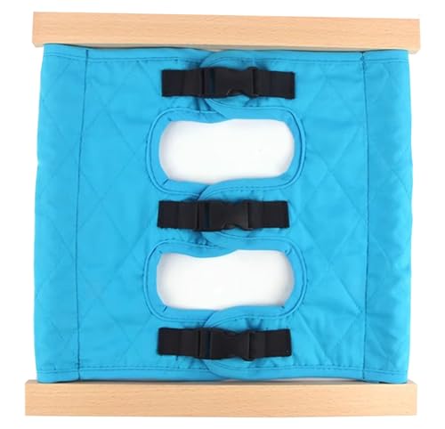 tysdyzgs Montessori Schulranzen Schnalle Kleidungsrahmen, Hand-Auge-Koordination Ankleidepraxis für Kinder tysdyzgs Montessori Schulranzen Schnalle Kleidungsrahmen, Hand-Auge-Koordination Ankleidepraxis für Kinder von tysdyzgs