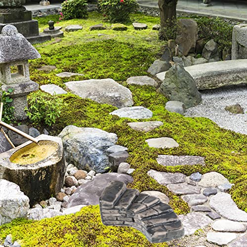 ueslwser Miniatur Harz Stumpf Fairy Garden Ornament Miniatur Baumstumpf für Fairy House Micro Landschaft Patio Yard Rasen Dekor von ueslwser