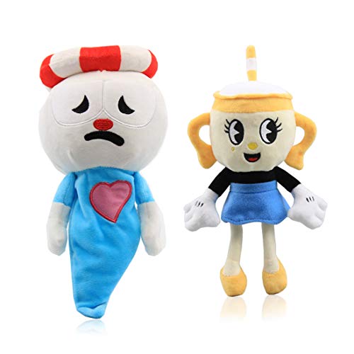 uiuoutoy Plüsch Kuscheltier Ghost Ms. Chalice Plüschtier Puppen Kinder Spielzeug Geschenk 2 Stück von uiuoutoy