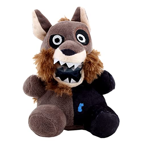 uiuoutoy Five Nights At Freddy's Plushies Fnaf Plüschtier, grauer Wolf, 17,8 cm von uiuoutoy