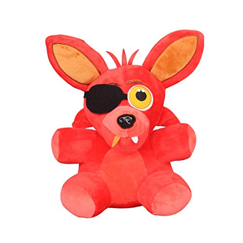 uiuoutoy Fünf Nächte bei Freddys Plüsch Spielzeug Ennard Zirkusbaby Plüschtier FNAF Nightmare Freddy Bär Kuscheltier Geschenk 18-30cm (Foxy 10") von uiuoutoy