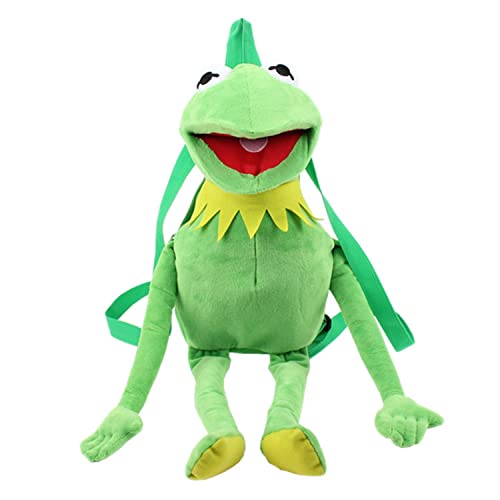 uiuoutoy Kermit Frosch Plüsch Rucksack Weich Gefüllte Kinder Schule Umhängetasche 65cm 64.8 cm von uiuoutoy
