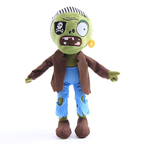 uiuoutoy Zombies Plüsch Spielzeug Pirate Zombie Kuscheltier Puppe Geschenk 28cm von uiuoutoy