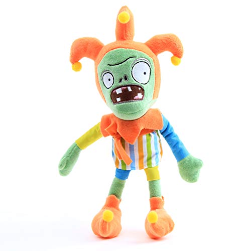 uiuoutoy Pflanzen gegen Zombies Plüsch Spielzeug Puppen PVZ Jester Zombie Plüschtiere Clown Zombie Kuscheltiere Geschenk von uiuoutoy