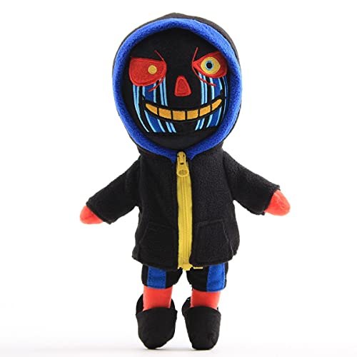 uiuoutoy Undertale Error Sans Plüsch-Spielzeug Errortale Soft Stuffed Anime Puppe Kinder von uiuoutoy