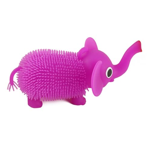 ulafbwur TRP LED Leuchtender Haarpuffer Elefant Sensory Fidget Squeeze Stress Vent Kinder Spielzeug von ulafbwur