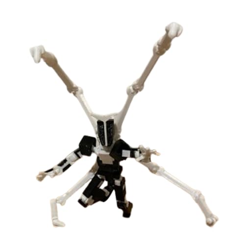 Action Figure,DIY Roboter-Actionfigur, Mehrgelenk-Actionfigur, 3D Printed Multi-Jointed Movable Figure, Stehender Lustiger Und Frei Beweglicher 3D-Figurenroboter Mit Mehreren Gelenken von ulapithi
