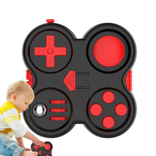 Fidget-Controller, Fidget-Spielzeug, Fidget-Controller, vielseitiges Spielzeug, Fidget-Kontroller – kreatives Spielzeug, einzigartiges Anti-Stress-Spielzeug, sensorisches Lernspielzeug für Erwachsene von ulapithi