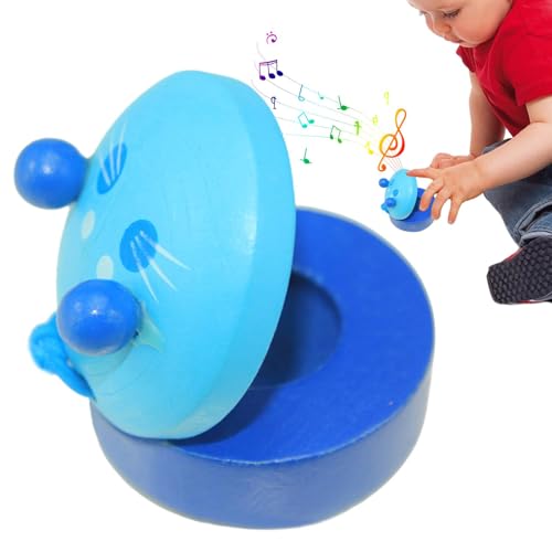 Kastagnetten Musikspielzeug, Kastagnetten, Spielzeug für Kastagnetten, Fingerinstrument in Tierform aus – Musikspielzeug, tragbar, multifunktional, Percussionsinstrumente Kastagnetten Musikspielzeug, Kastagnetten, Spielzeug für Kastagnetten, Fingerinstrument in Tierform aus – Musikspielzeug, tragbar, multifunktional, Percussionsinstrumente von ulapithi