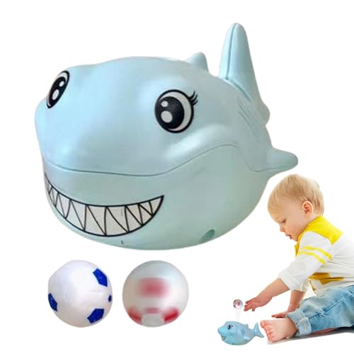 Luftblas-Ball-Spielzeug für Kleinkinder, sensorisches Spielball für Hai, niedlich, mit 2 Bällen, Cartoon-Ball Luftblas-Ball-Spielzeug für Kleinkinder, sensorisches Spielball für Hai, niedlich, mit 2 Bällen, Cartoon-Ball von ulapithi