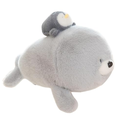 Plüschdichtung, flauschige Dichtung – Tier aus weichem Plüsch | Dekokissen 50,8 cm (50,8 cm), Cartoon, begleitet das Plüschtier für Mädchen und von ulapithi