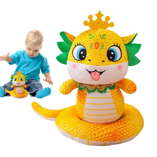 Schlange Plüschtier, Schlange Plüsch Kissen, Schlange Spielzeug Traditionelles chinesisches Plüschtier Schlange Maskottchen Plüschtier Plüschtier für Tische, Sofas, Schlange Plüschtier, Schlange Plüsch Kissen, Schlange Spielzeug Traditionelles chinesisches Plüschtier Schlange Maskottchen Plüschtier Plüschtier für Tische, Sofas, von ulapithi