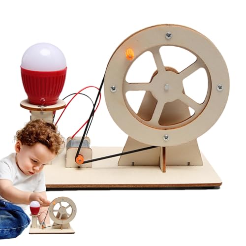 Spielzeug Stromgenerator mit Kurbel, wissenschaftliches Generator-Set | Spielzeug Stromgenerator – leuchtendes Puzzle, lustiges Lernspielzeug für Stem, Erfahrung Spielzeug Stromgenerator mit Kurbel, wissenschaftliches Generator-Set | Spielzeug Stromgenerator – leuchtendes Puzzle, lustiges Lernspielzeug für Stem, Erfahrung von ulapithi