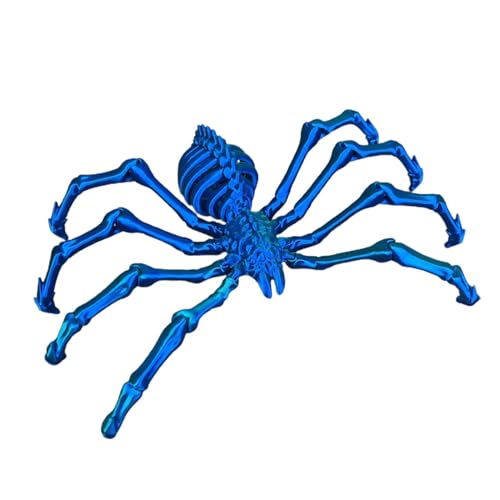 Spinne mit Gelenk, bedruckt, Spinne, gefälschte Spinnen-Figuren, bewegliches Spielzeug für Erwachsene, zum Stressabbau, Halloween-Dekoration Spinne mit Gelenk, bedruckt, Spinne, gefälschte Spinnen-Figuren, bewegliches Spielzeug für Erwachsene, zum Stressabbau, Halloween-Dekoration von ulapithi