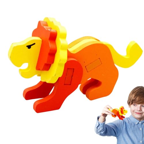 ulapithi Bausteine in Tierform, Bausteine für Tiere – Teile fördert Puzzle-Bausteine Tiere | Tier-Spielzeug, Baustein-Spielzeug von ulapithi