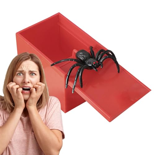 Falsche Spinne, Spinnenspielzeug, lustige Streichbox mit künstlichen Spinnen, lebendig | Lustige Scherzartikel, Scherz-Set für Erwachsene, Scherzpartys, , Weihnachten, Halloween Falsche Spinne, Spinnenspielzeug, lustige Streichbox mit künstlichen Spinnen, lebendig | Lustige Scherzartikel, Scherz-Set für Erwachsene, Scherzpartys, , Weihnachten, Halloween von ulapithi
