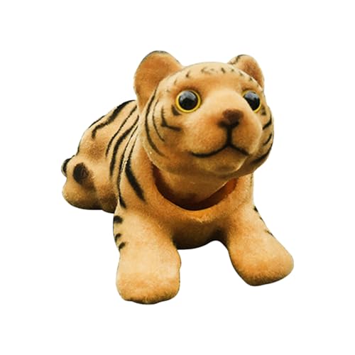 Spielzeug mit zitterndem Kopf aus Harz, Tierspielzeug für das Armaturenbrett, Tiger-Ornament, schüttelt den Kopf – Tigerornament mit geschütteltem Kopf, niedliche Armaturenbrett-Dekoration Spielzeug mit zitterndem Kopf aus Harz, Tierspielzeug für das Armaturenbrett, Tiger-Ornament, schüttelt den Kopf – Tigerornament mit geschütteltem Kopf, niedliche Armaturenbrett-Dekoration von ulapithi