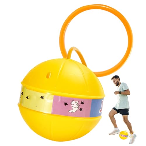 Sprungkugel-Knöchelspielzeug, Sprungkugel mit Springseil für Knöchel – Sprungball mit Springseil für die Übung | Springseil mit Ball, Springseil von ulapithi